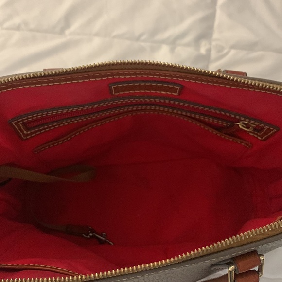 Dooney & Bourke Medium Size Handbag, Elephant with Red Interior - Picture 3 of 6